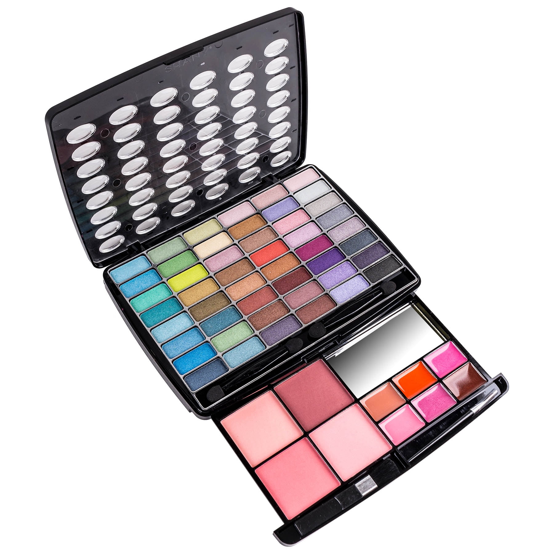 SHANY Glamour Girl Makeup Kit Eyeshadow Beauty Palette with Eye shadows, Blushes, Lipstick Lip-gloss , Make up Mirror, Cosmetics applicators, Premium Gift Packaging - Glamour