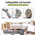 thumbnail image 5 of XZKING Cat Tunnel,3 Way Cat Toys,Cat Tunnels for Indoor, Cat Maze for Kitty, Puppy, Kitten, and Rabbit to Chase and Play, Collapsible Tube with Peek Holes Foldable, 5 of 8
