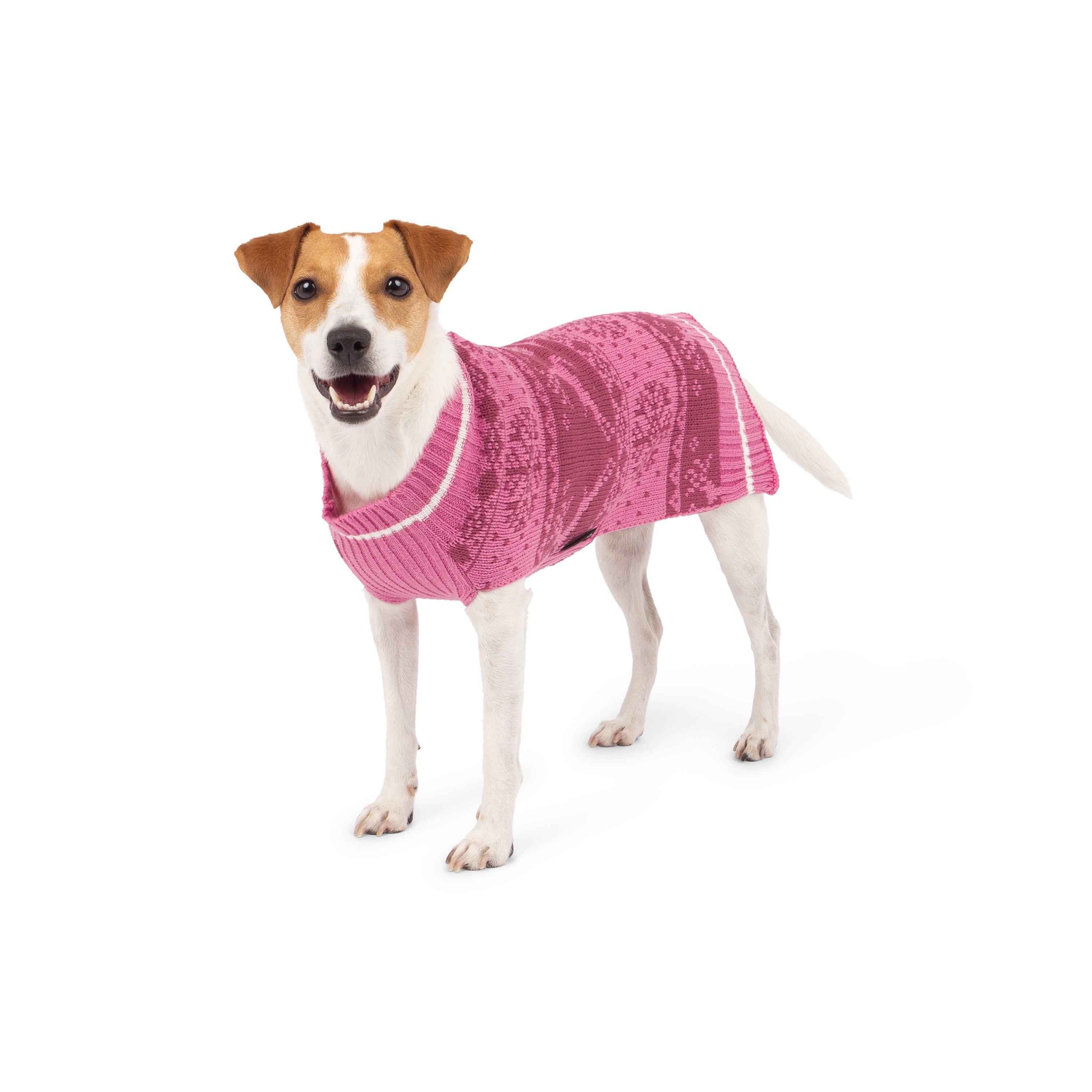 One Paw, Pull Jacquard Renne, Pull pour chien, Motif tricoté festif ONEPAW EX PULL DE RENNE