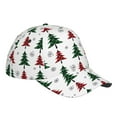thumbnail image 3 of Fotbe Buffalo Plaid Christmas Trees Classic Baseball Cap, Adjustable Snapback Hats, Outdoor Baseball Hat for Men and Women Cotton Soft, 3 of 9