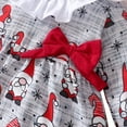 thumbnail image 4 of URMAGIC Christmas Baby Girls Clothes Flared Long Sleeve Doll Collar Tunic Tops+Bloomer Shorts 2-Piecess Outfits for Newborn Infant Toddle Kids, 4 of 8