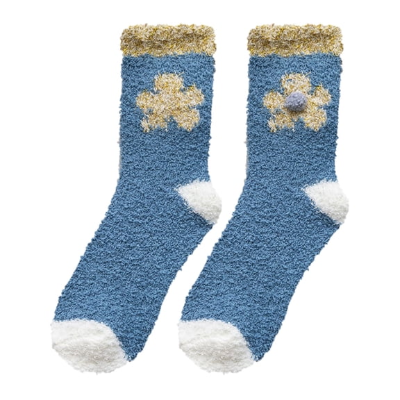 Tiqkatyck Ankle Socks Clearance, Thermal Socks for Womens Coral Fleece Socks Stripe Socks Winter Socks Funny Socks Crew Socks for Women No Show Socks Womens A One Size