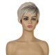 thumbnail image 4 of Peluca completa recta corta para mujer, peinado Pixie Boycut en capas, sintético, 4 of 5