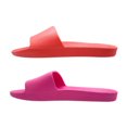 thumbnail image 1 of Paquete de 2 Sandalias para dama Calzaletas Talla 24 color rosa-coral, 1 of 4