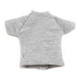 thumbnail image 3 of Figura de acción de hombre a escala 1:12, ropa de tela, moda, coleccionable, uso diario, informal, miniatura Gris, 3 of 9
