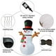 thumbnail image 5 of Muñeco de Nieve Inflable GOOSH 150 cm Decoración Navideña, 5 of 13