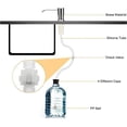 thumbnail image 3 of Dispensador de jabón para fregadero de cocina Bomba de encimera de níquel cepillado con tubo de silicona de 47" TUNC Sencillez, 3 of 5
