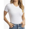 thumbnail image 6 of Short Sleeve Shirts for Women Basic Women' T-Shirts Trendy Stretchy Lightweight Summer Casual Tops, 6 of 6