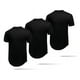 thumbnail image 1 of Pack De 3 Playeras Negro Intenso Moyo Doyo Corte Long T, 1 of 5