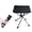 Black M, variant on SZBAOAN Folding Camping Stool,14x12" Lightweight Stainless Steel Folding Stool For Outdoor Fishing ,Telescopic Compact Foldable Stool with Carry Bag for Camping,Hiking,Outdoor Concert