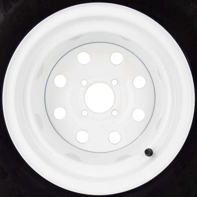 Lawn Mower Rims: 2 Wheel Assemblies 24x12.00-12 White Fits Lawn Mower Rims: 2 Wheel Assemblies 24x12.00-12 White Fits