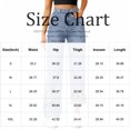 thumbnail image 3 of Women's High Waist Washed Fleece Lined Straight Leg Jeans, Fashion Versatile Winter Denim Pants for Women, Warm Stretch Jeans, Casual Cold Weather Wear,Light Blue,L, 3 of 6