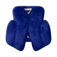 thumbnail image 3 of Toddler Winter Jacket Girls Faux Fur Vest Thick Warm Shoulder Outwear, 3 of 6
