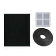 thumbnail image 2 of Iumwxz DIY Anti-Mosquito Net Insect Fly Screen Window Mesh With Self-adhesive Strips home decor Black Plastic Holiday Travel, 2 of 4