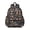 Basketball and Flame Gray Pattern, variant on Basketball and Wow White Pattern Cute School Backpack with Padded Back and Adjustable Shoulder Straps 13.4"x11"x4.7"