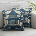 thumbnail image 3 of Qinduosi Throw Pillow Covers Set of , with Pattern Linen Throw Pillowcases,Decorative Square Cushion Covers for Couch Bed Car,Inches, 3 of 5