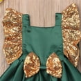 thumbnail image 3 of Green sequin princess dress, 3 of 7