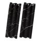 thumbnail image 1 of Cortinas de ducha de fibra de poliéster Bañeras Cortina de ducha Cortinas de baño de secado rápido Cortinas de ventana para baño Dormitorio Gimnasios Negro BLESIY Cortinas de baño, 1 of 8
