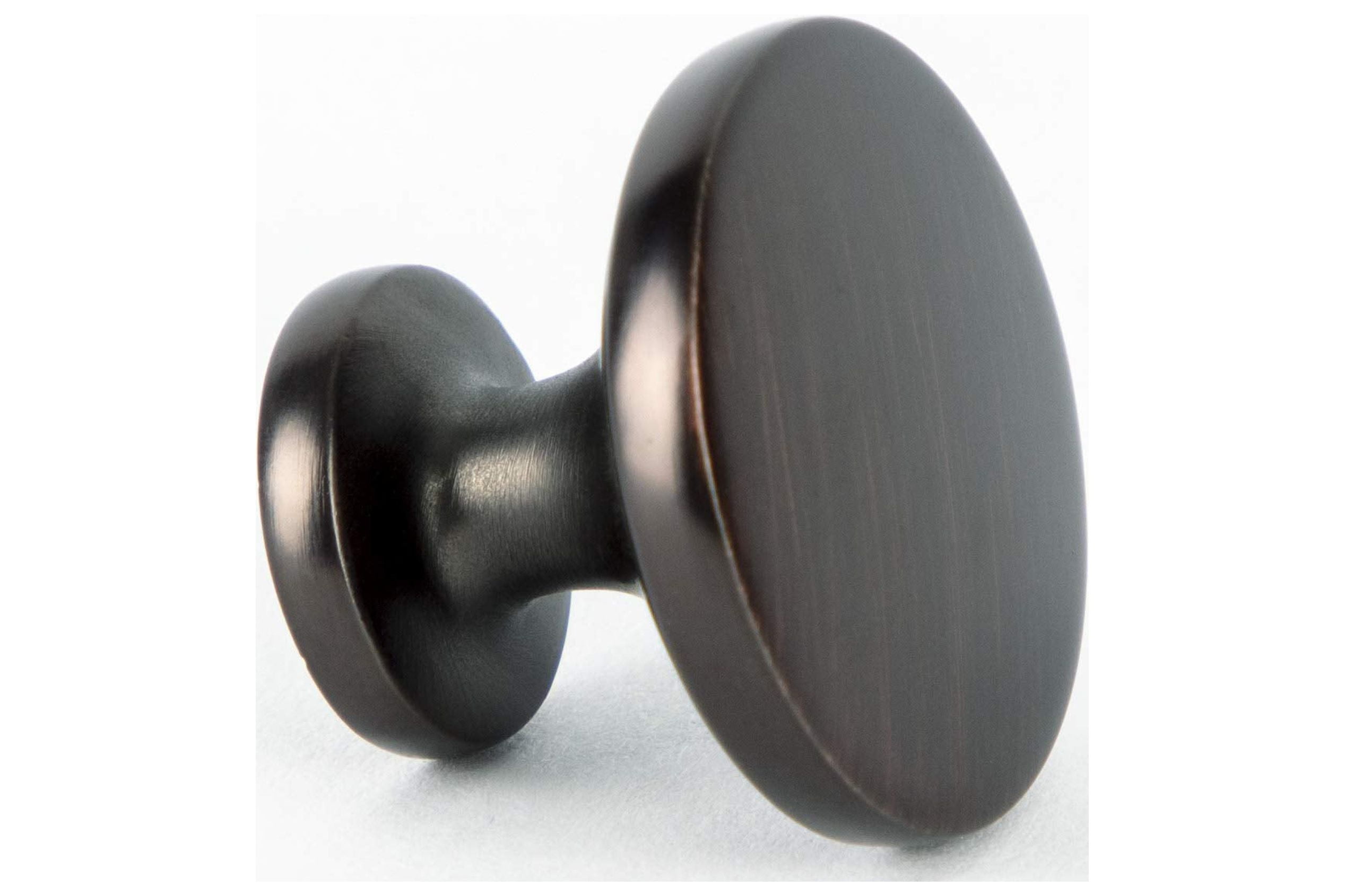 Utopia Alley 10pcs Emme Cabinet Ring Pull Knob - Decorative Cabinet Drop Pull Knobs for Cabinets and Drawers - Vintage Cabinet Hardware with Hand Finished Oil Rubbed Bronze - Pull Knobs 1.14"