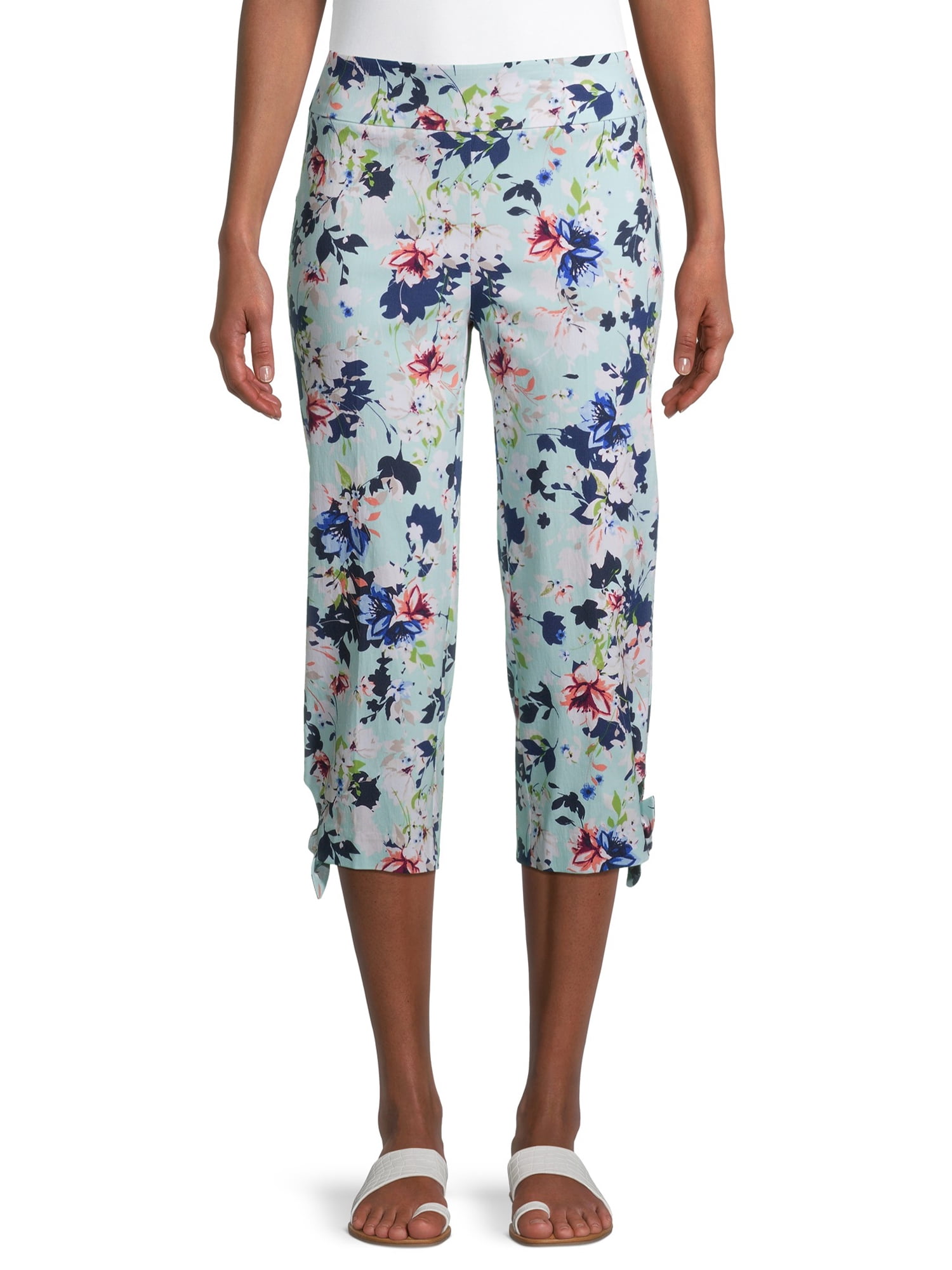 The Pioneer Woman Floral Tie Hem Capri 