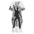 thumbnail image 4 of Vestido holgado de verano para mujer traje de discoteca con bolsillos, 4 of 7