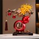 thumbnail image 3 of Árbol de dinero de cristal con adorno de calabaza, decoración Feng Shui for sala de estar, cristales de Reiki for la suerte, 3 of 4