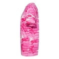 thumbnail image 3 of Adult Woodland Camouflage Short Sleeve T-Shirt , Pink Woodland , L, 3 of 6