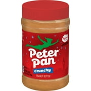 Peter Pan Crunchy Peanut Butter, Chunky Peanut Butter, 28 Oz
