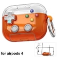 thumbnail image 1 of Protective Case Cover for Apple AirPods Pro 2, TPU Gamepad Design with Integrated Phone Stand, Shock-Absorbing, Anti-Scratch, Drop Protection, Portable, Gaming Accessory, Black, 1 of 8