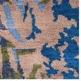 thumbnail image 4 of RUGSOTIC CARPETS HAND KNOTTED SILK AREA RUGS - 6'x9', Rectangle, Blue, Abstract Modern Design, High Pile Thick Handmade Anti Skid Area Rugs for Living Room, Bed Room (NS0817), 4 of 5