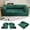 Green (Loveseat), variant on JARCLIC Boneless Convertible Sofa Bed, Multifunctional Folding Sofa Bed, Loveseat Sleeper Couch Daybed for Living Room, Bedroom, Apartment (Green)