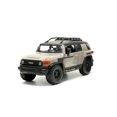 thumbnail image 4 of Toyota FJ Cruiser w/ Roof Rack and Extra Wheels, Beige - Jada Toys 34008 - 1/24 scale Diecast Car, 4 of 10