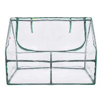 Zenport SH3214A 4ft Greenhouse - 4'x4'x3', Green