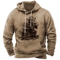 thumbnail image 3 of Sudaderas con capucha vintage para hombre, sudaderas con capucha con estampado de brújula, ropa de calle de estilo Harajuku para hombre, jerséis de gran tamaño de otoño para hombre, 3 of 5