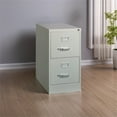 thumbnail image 2 of Scranton & Co 25" 2-Drawer Metal Letter Width Vertical Filing Cabinet in Gray, 2 of 8