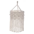 thumbnail image 4 of DOLITY Boho Lampshade Macrame Hanging Lamp Shade Replacement DIY Lighting Fixtures Hand B, 4 of 9