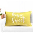 thumbnail image 5 of Decorative Throw Pillow Covers 12x20 Inch Yellow Pillow Covers for Couch Sofa Living Room Bedroom car,Farmhouse Outdoor Throw Pillow Cover,Modern Geometric Linen Square Throw Pillow Case Set of 4, 5 of 6