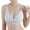 White, variant on Women's Wireless Full-Coverage Bra with Everyday Comfort(Khaki,L)