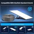 thumbnail image 2 of Cable LUCMO Starlink Gen 3 de 23 m de repuesto, impermeable, gris, 2 of 8