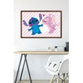 thumbnail image 6 of Disney Lilo and Stitch - Angel and Stitch Wall Poster, 22.375" x 34" Framed, 6 of 6