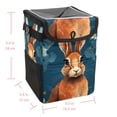 thumbnail image 5 of Rabbit Foldable Car Trash Can with Lid, Leak-Proof, and Hanging Storage Bag - Car Garbage Can, Car Trash Can, Trash Can for Car, 5 of 6