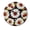 FFclock024, variant on ZXCXRQFa Silent Clocks Lamb With Floral Sheep Round Wall Clock Daisy Silent Non Ticking Wooden Wall Clocks Battery Operated for Home Office School Decor,10 Inch
