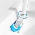 thumbnail image 6 of Disposable Toilet Brush with Long Handle,8 Refill Heads and Storage Base,Push Button No Contact Replacement,360° Bathroom Cleaning Wand for Hygienic Toilet Bowl Scrubber, 6 of 6