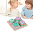 thumbnail image 4 of TISHITA EducationalStacking Toys Stack Geometric Board Blocks for Young Children Column, 4 of 8