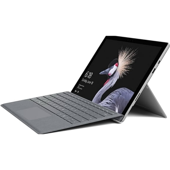 Pre-Owned Microsoft Surface Pro LTE 12.3" Touchscreen Tablet - 2736 x 1824 Resolution - Intel Core i5-7300U 2.6GHz - 8GB RAM - 256GB SSD - Typing Cover included
