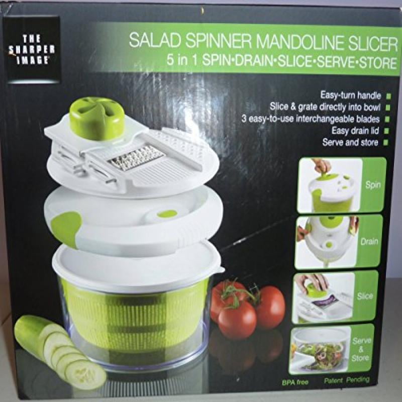 The Sharper Image 5 in 1 Mandoline Slicer