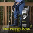 thumbnail image 3 of Open Box Sun Joe 2030 PSI Electric Pressure Washer, 1.2 GPM Power Cleaner w/ Soap Tanks, 3 of 11