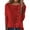 Red, variant on Arlun Plus Size Long Sleeve Knit Sweaters Top Button down Crewneck Soft Comfortable Pullovers 2025 Fall Winter Solid Color Thin Sweater Stylish Casual Outfits Yellow XL