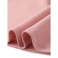 thumbnail image 5 of INSPIRE CHIC Women's Mesh Sheer Peplum Top Long Sleeve Keyhole Blouse with Ruffle Hem & Turn Down Collar S Pink, 5 of 6