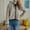 Gris, variante sur RKSTN Chandails pour Femmes Mode Automne Hiver Tricoté Ample Manches Longues Blouse Col Rond Chandail Chandail Début Mode Automne
